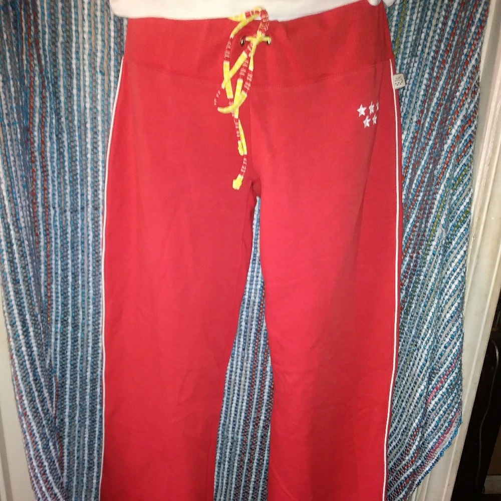 Five Star Womens Small Red nwt red sweat pants